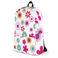 Fun Floral All Over Print Backpack